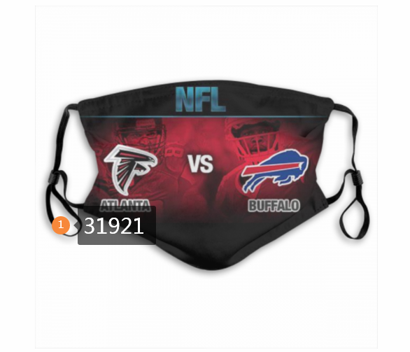 NFL Buffalo Bills 302020 Dust mask with filter